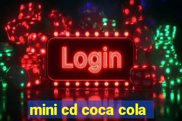 mini cd coca cola